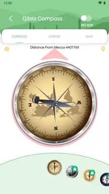 Qibla Finder & Kaaba Compass android App screenshot 4